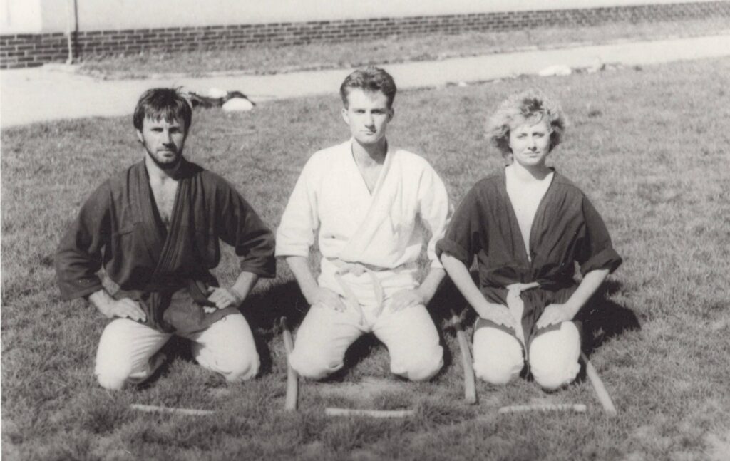 Archivní fotografie Jana Konvičky z dob bojových sportů